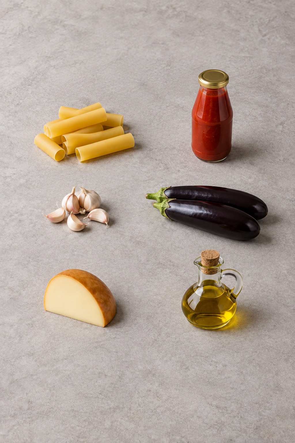 Ingredienti appoggiati sul tavolo