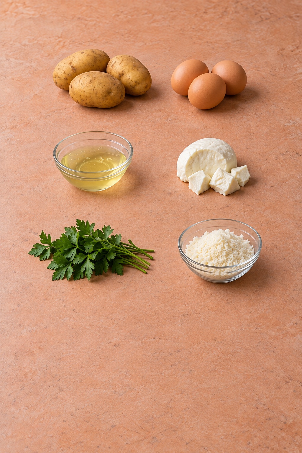 Ingredienti appoggiati sul tavolo