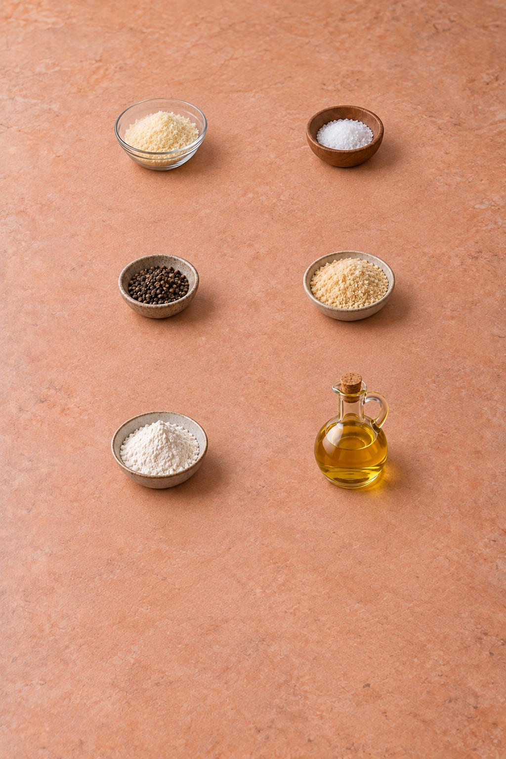 Ingredienti appoggiati sul tavolo
