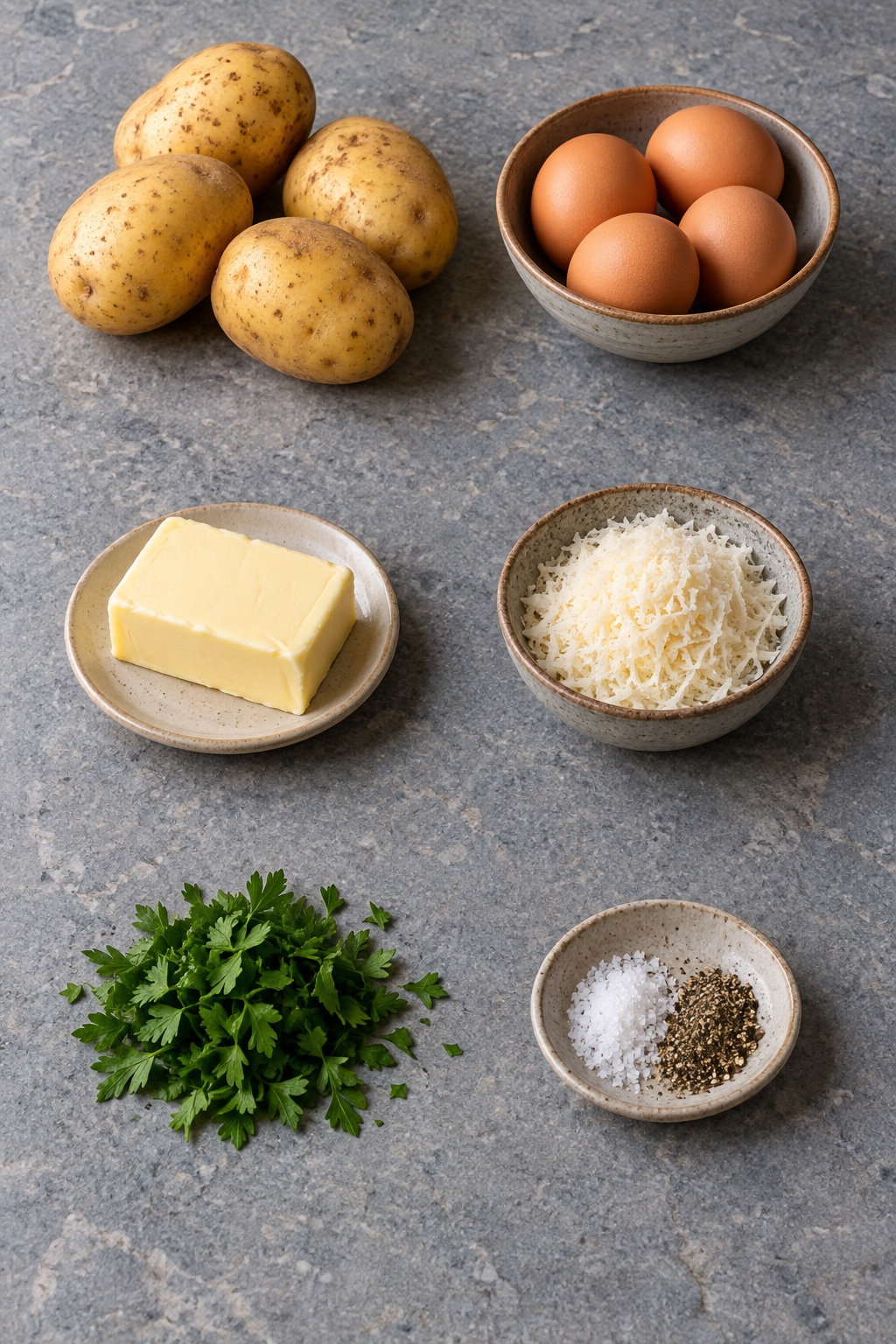 Ingredienti appoggiati sul tavolo
