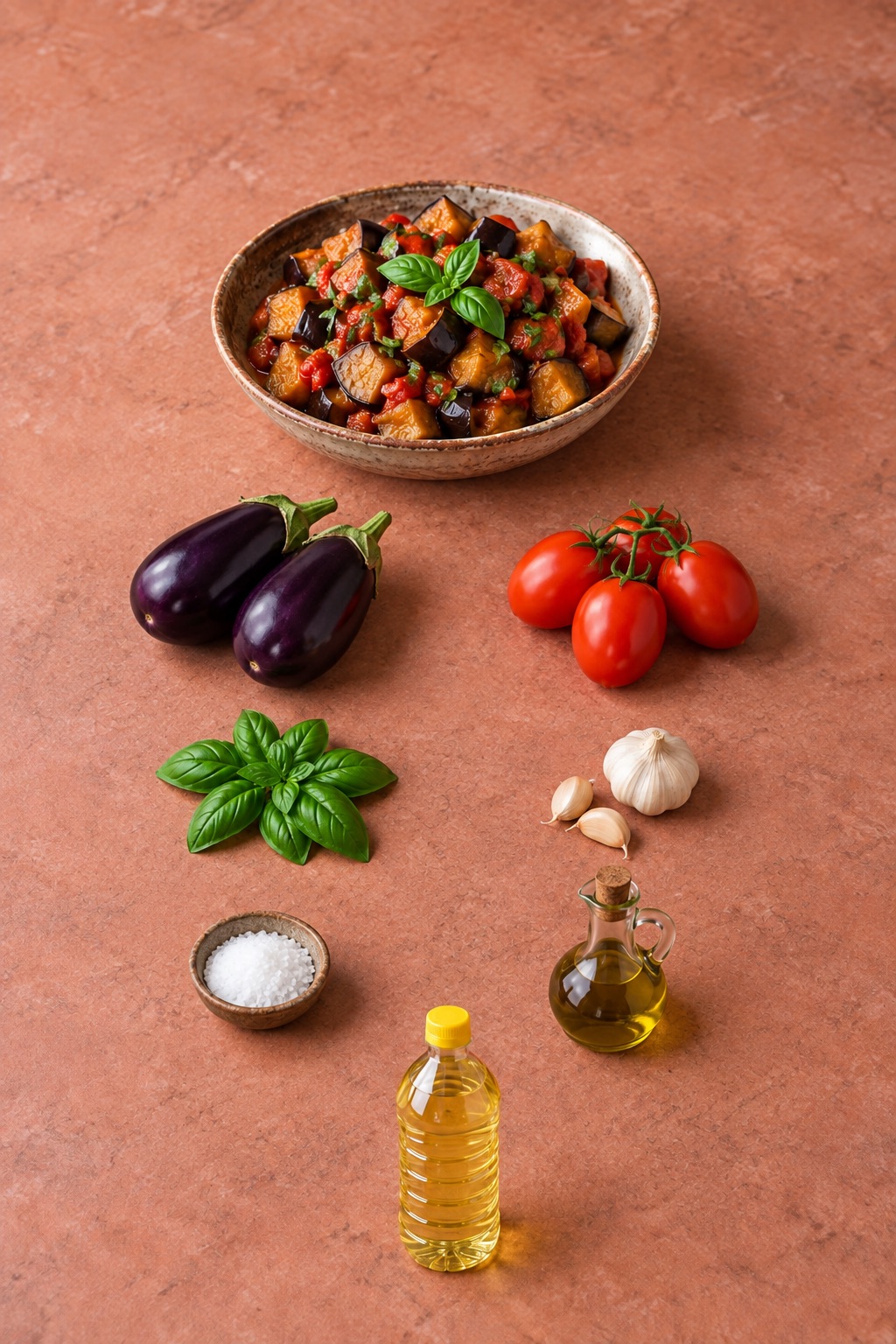 Ingredienti appoggiati sul tavolo