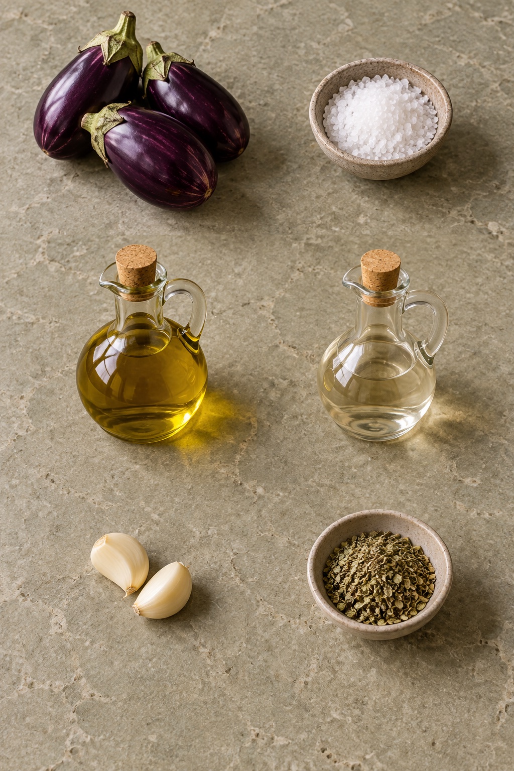 Ingredienti appoggiati sul tavolo