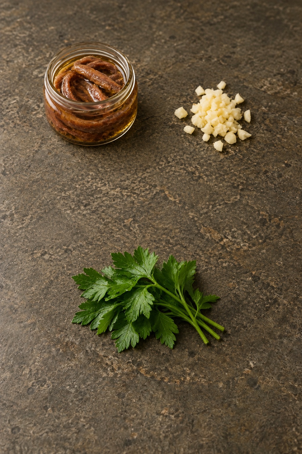 Ingredienti appoggiati sul tavolo