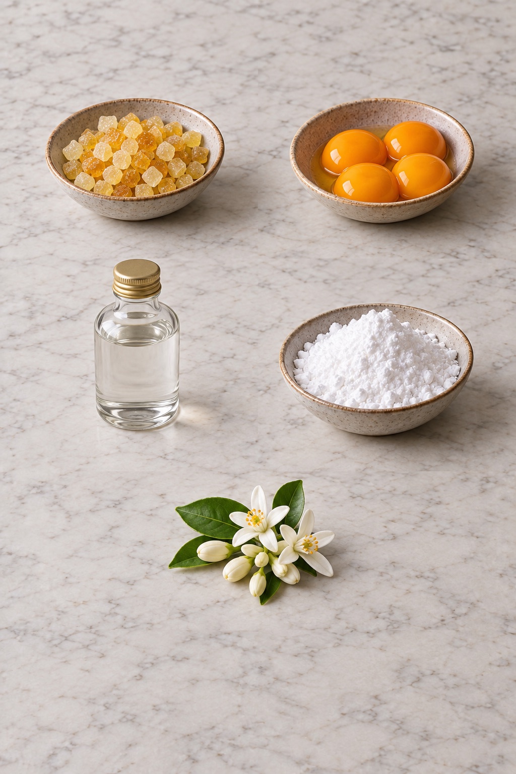 Ingredienti appoggiati sul tavolo