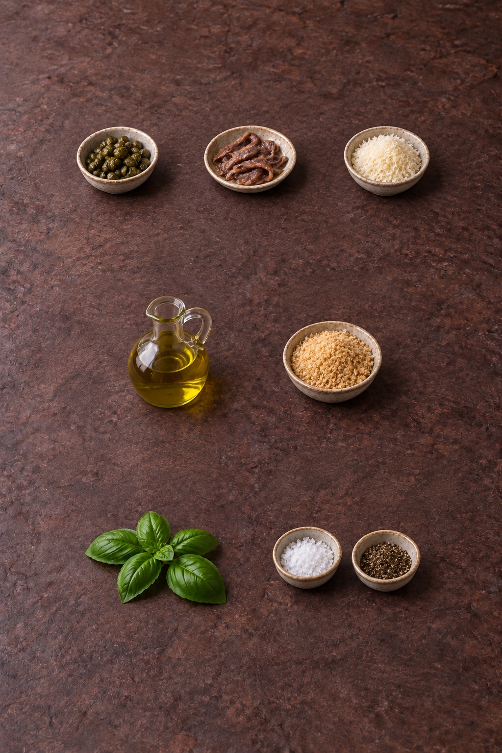 Ingredienti appoggiati sul tavolo