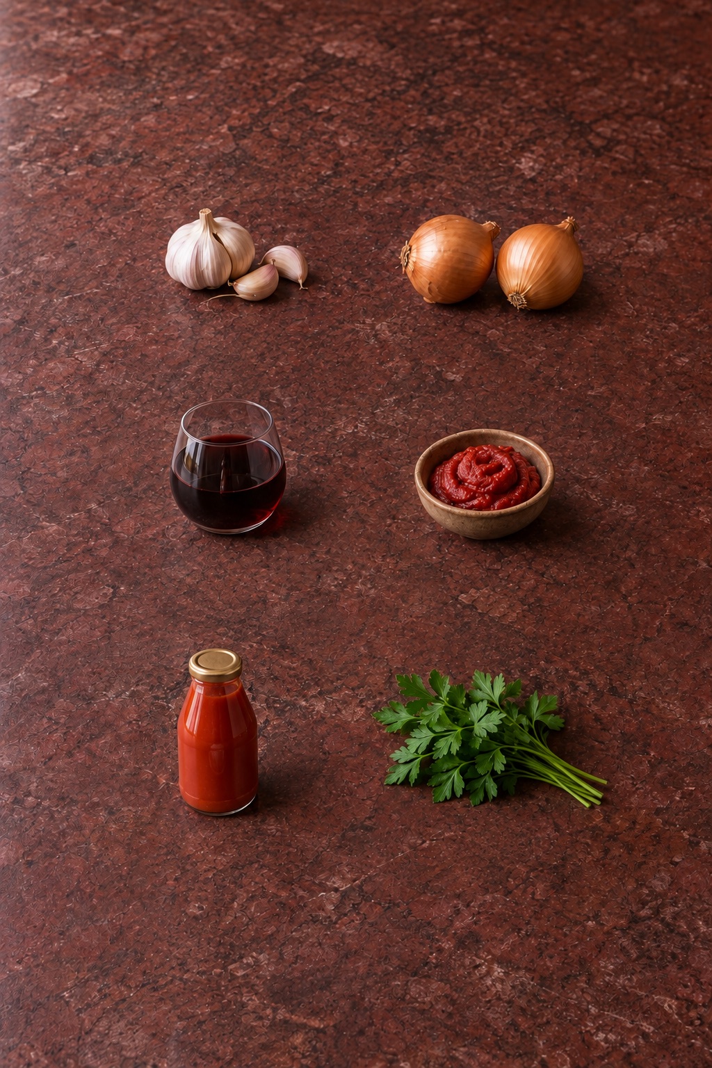 Ingredienti appoggiati sul tavolo