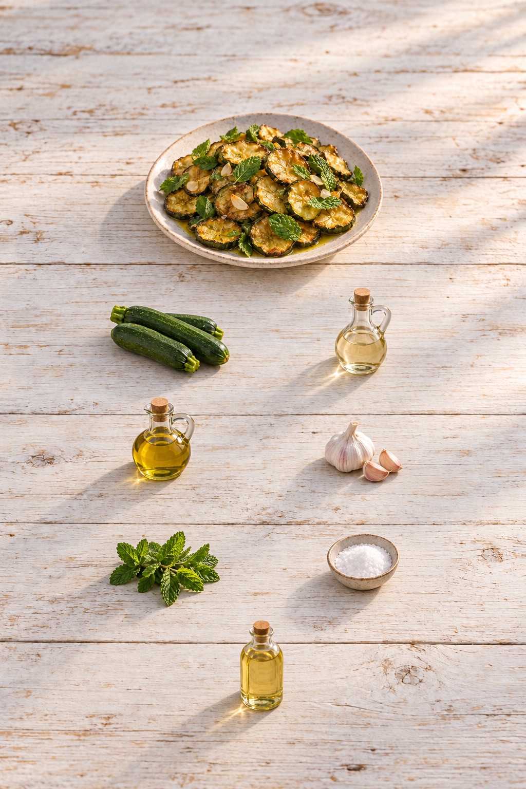 Ingredienti appoggiati sul tavolo